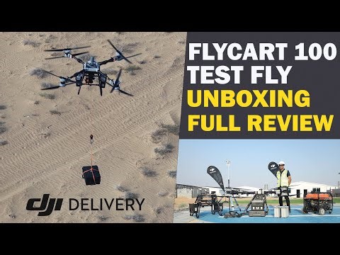 DJI FlyCart 100 – Unboxing, Full Review & Real Test Flight | Heavy Lift Delivery Drone