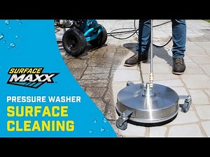 Surface Cleaning with SurfaceMaxx® Pressure Washer Accessories