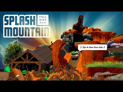 Splash Mountain Roblox POV Ride [FULL EXPERIENCE]