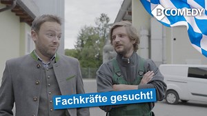 Fachkräfte sind überall gesucht. Und wenn man keine findet, muss man eben Fachfremde umschulen. Kann auch ganz witzig sein. Zumindest in diesem Sketch von Bayern-Comedy. Viel Spaß bei unserem neuesten, lustigen Video. Und wieder mal vielen Dank an unsere Unterstützer #schoenramer und #baeckerbachmeier #bayerischerhumor #lustigevideos #bayern Läuft am Computer genau so gut wie am Tablet oder mobil am Smartphone. | Bayern-Comedy