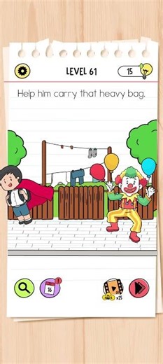Brain Test All Star Level 61 Answer 😱 Hard Puzzle Solution #shorts