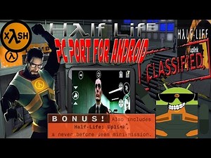 Half Life: Uplink on Android in HD with Xash3D (Note 2)