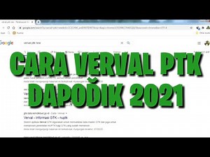 Cara Verval PTK 2020