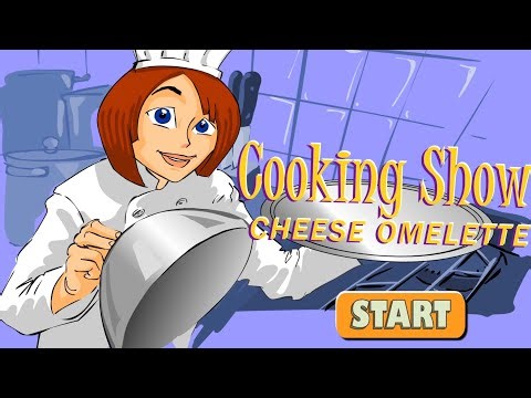 Cooking Show - Cheese Omelette (Online Flash Game) - Tutorial