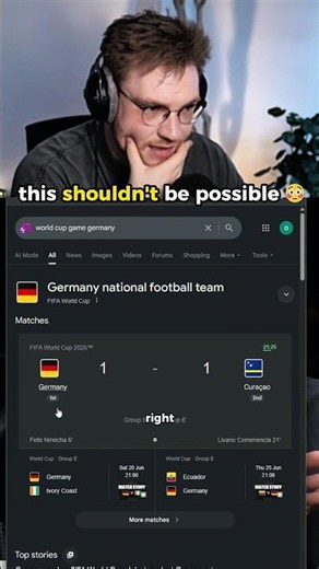 no way Curacao tied Germany 😳