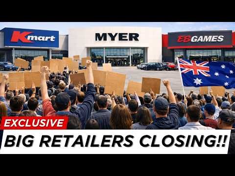 12 Big Retailers CLOSING Stores Across AUSTRALIA - Is RECESSION Here?