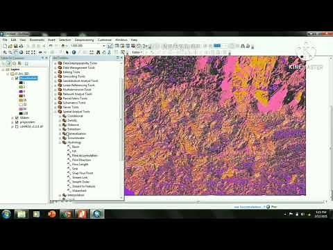 Watershed Delineation for Morphometric Analysis in Arc GIS