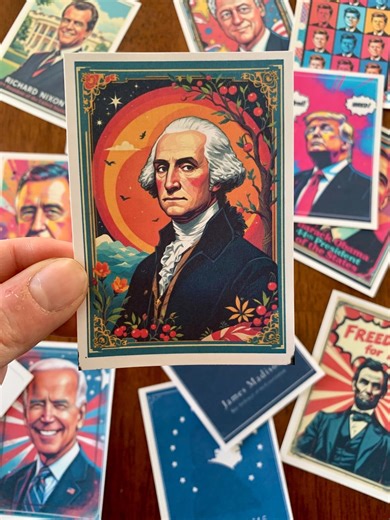All U.S. Presidents Mini Print Set - Etsy