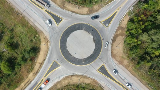 At NDOT, safety is a priority. Located at U.S. 6 and N-66 in Ashland, the modular roundabout has so far significantly reduced crashes and eliminated fatalities. Overall, roundabouts reduce fatalities by more than 80% compared to traditional intersections. In this installment of "NDOT Success Stories," learn more about the positive impacts of the Ashland modular roundabout. | Nebraska Department of Transportation