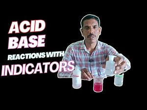 Acid base reaction with phenolphthalein, methyl orange, universal indicator #experiment #chemistry