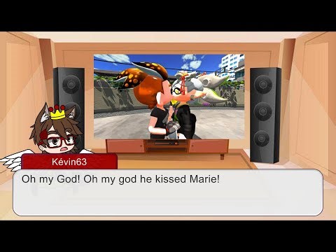 Kévin63 react to Love struck Part 1 Splatoon Gmod animation +17