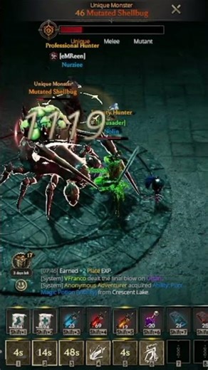 LORDNINE - Mutated Shellbug Unique Monster.