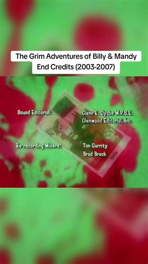The Grim Adventures Of Billy And Mandy Credits