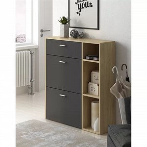 [Hot Item] Modern Minimalist Locker Living Room Home Furniture Wooden Storage Shoe Rack