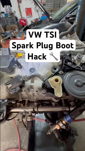 VW TSI Spark Plug Boot Hack