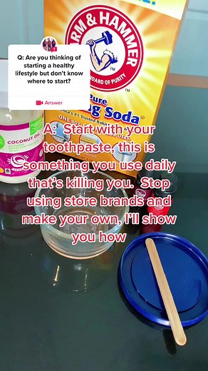 #question from @clandestine_darkgoddess #healthyliving #healthylifestyle #homemade #toothpastehacks #coconutoil #bakingsoda #essentialoils #glassware