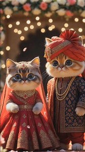 “Cute Bridal Cat Wedding – Most Beautiful Cat Bride Ever 😍🐱💍” #animalshorts Animal lover 11