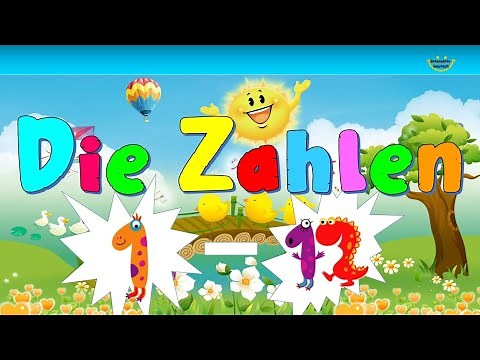 German lesson: Numbers from 1 to 12 | Die Zahlen Von 1 bis 12 | Deutsch lernen | TEST + PDF |