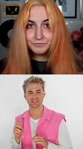 Orange to green hair?!