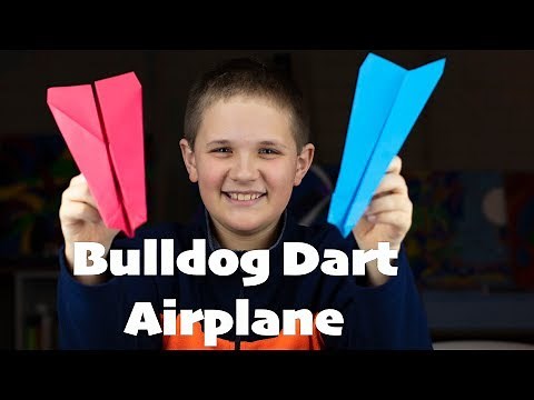 Bulldog Dart: How to Fold (Paper Airplane)