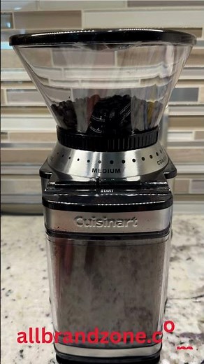 Cuisinart Burr Coffee Grinder Review | One-Touch Grinder with 18 Grind Settings
