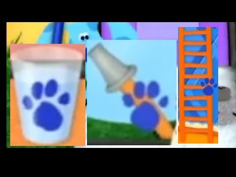 blue's clues how to draw 3 clues from Playdates
