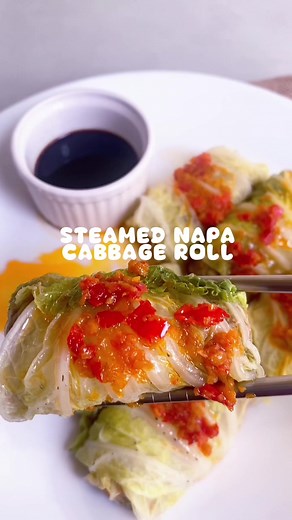 Delicious Steamed Napa Cabbage Roll Recipe