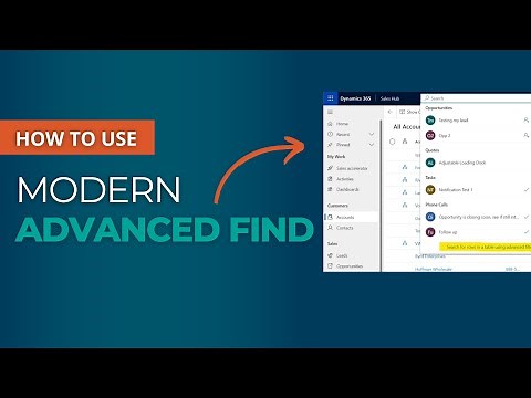 How to Use the New Microsoft Dynamics 365 Advanced Find | Sikich