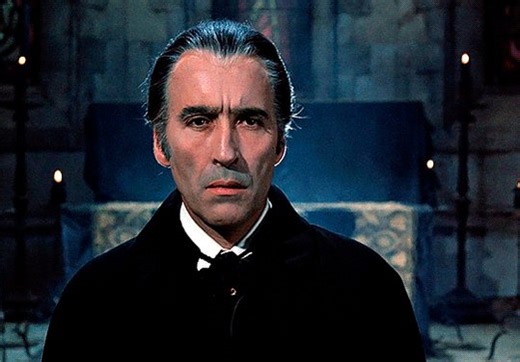 Christopher Lee is my favourite Dracula. He commanded the screen as menace personified with saying very little. No fancy effects just pure presence.