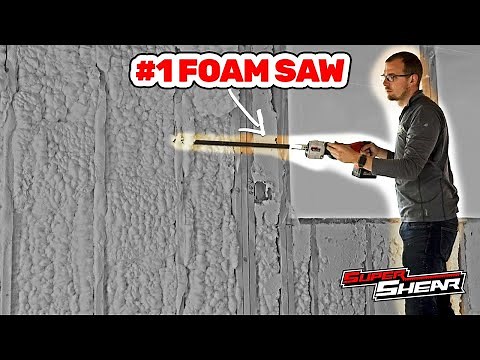 #1 Foam Saw: Complete Trimming Process (The Super Shear Saw & Jeremy Leman)