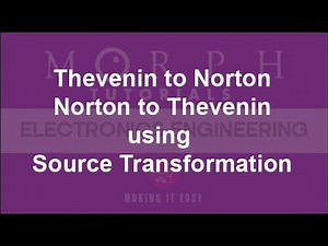 Thevenin to Norton using Source Transformation