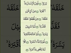 Surah Abasa | by Qari Syed Ameen Ul Husaini |Juz 30 Sura 80 | Learn Qur’an with proper Tajweed