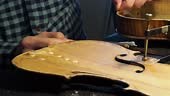A antique vintage classic violin restoration by master luthier