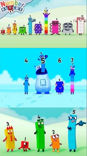 Numberblocks 5 Magic Run - Find the Missing Numberblock - Cbeebies Games