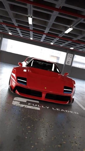 2026 Ferrari F40 widebody #ferrarif40 #ferrari #supercar ‪@Ferrari‬