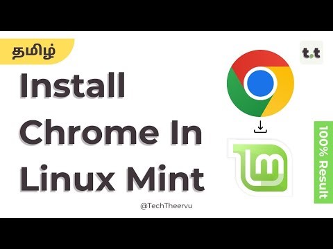 How To Install Google Chrome Browser In Linux Mint in Tamil | Tech Theervu