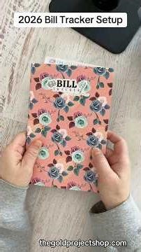 2026 Bill Tracker Setup #bills #billtracker #budgeting