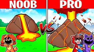 100K views · 2K reactions | Reto De Construcción Casa Volcan Noob vs Pro En Minecraft! #minecraft | John Falz | Facebook