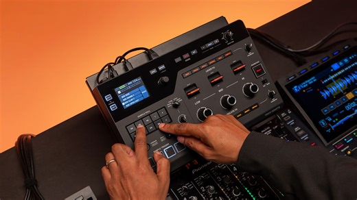 “Enable new levels of live performance”: AlphaTheta’s RMX-Ignite is a multi-band effects processor and performance sampler designed to bring DJ sets to life