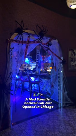 103K views · 2K reactions | First look at the new @frankensteinsbar now open in West Loop! 履‍♂️ See more + book your spot at link.bucketlisters.com/tchP 離 Enjoy spooky cocktails with photo ops, tarot card readings, and more! Tag who you’d take! | Chicago Bucket List | Facebook