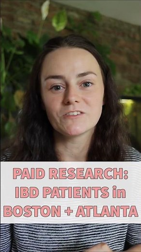 BOSTON + ATLANTA IBD Patients - Study Happening NOW! Let's Talk IBD