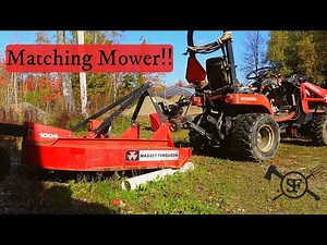 Massey Ferguson GC 2300 and Matching Model 1004 Bush Hog!