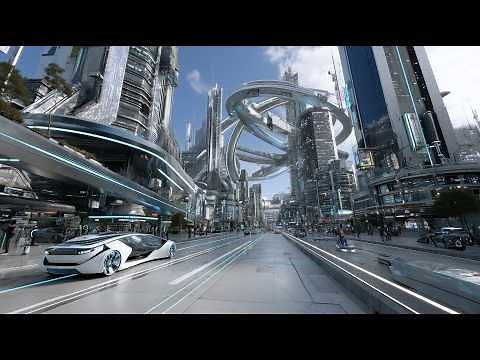 Future City 2225: The Next Era | Sci-fi AI Short Film (4K)