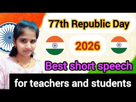 #republic day speech in English#January 26,2026#republic Day 10 line speech#short speech#best speech