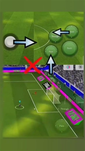 🚀🥅Secret Tricks to Score Long Shots in PES #football #efootball