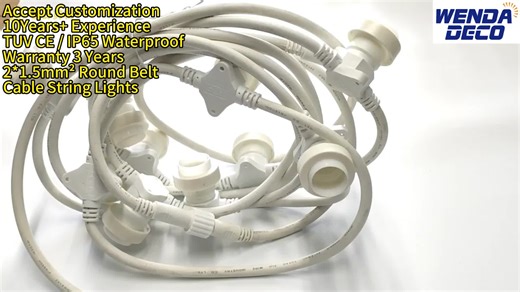 What should you pay attention to when installing string lights? 1. Safety First: For outdoor use, a ground fault circuit interrupter (GFCI) outlet is required, and operations should be avoided during rainy weather. Do not use nails or thumb tacks for fastening; use plastic cable ties or hooks instead. 2. Power Management: Confirm the maximum series length of the light string (typically no more than 3-5 groups) to avoid overload. Use a timer to control switches and save energy. 3. Creative Layout