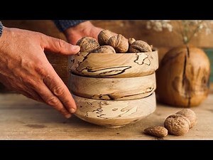 Make a Wooden Bowl in 5 Minutes: Quick and Easy Craft!