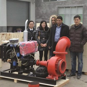 [Hot Item] 8 Inch Diesel Pump Set for Large Flow Irrigation