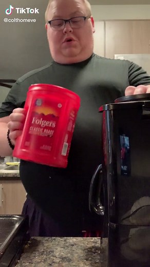 Making Coffee with Folgers Classic Roast