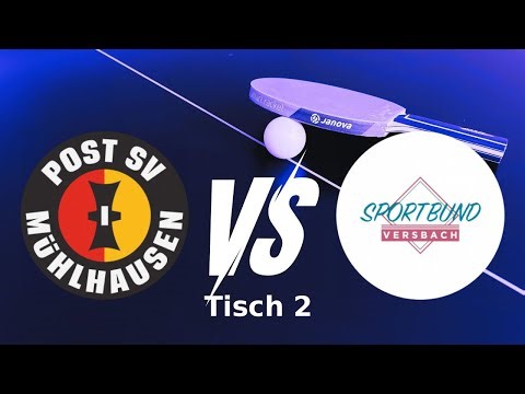 Post SV Mühlhausen II vs. SB Versbach | Tisch 2